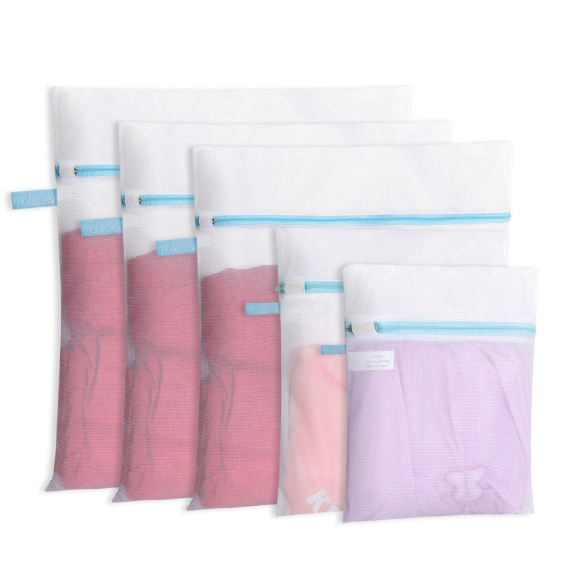 5 Pieces Laundry Mesh Wash Bags for Delicate and Lingerie