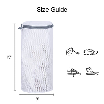 2 Pack Large Shoes Wash Bags, Sneaker Laundry Bags