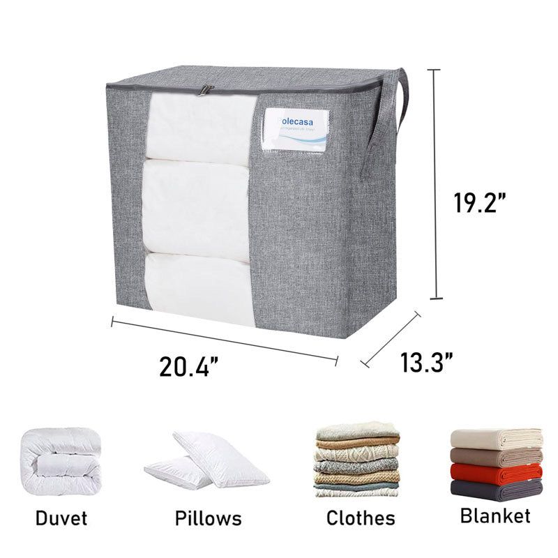 Storage bags for blankets hotsell and pillows